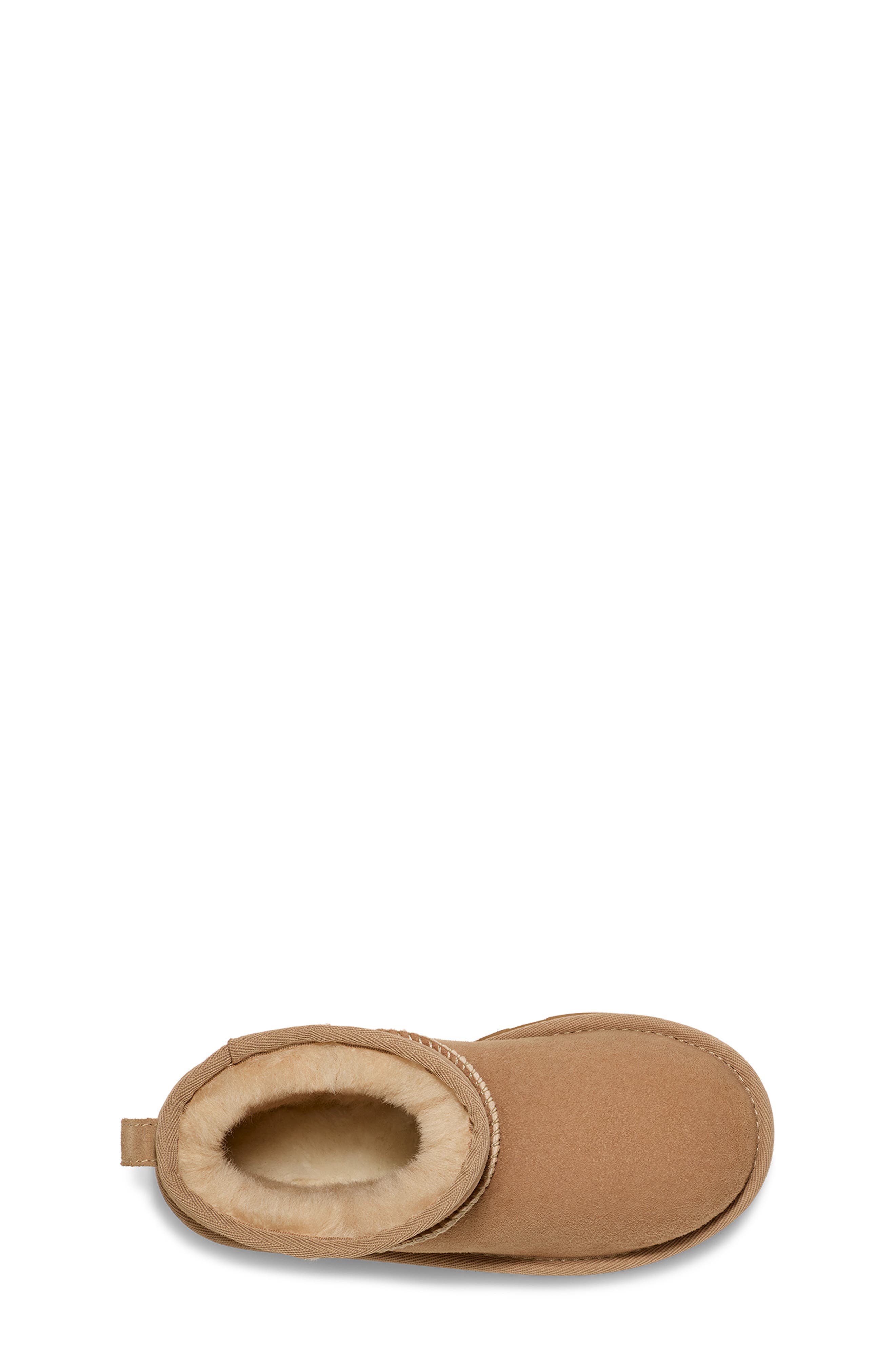 UGG<sup>®</sup> Kids' Classic Mini II Water Resistant Genuine Shearling Boot, Alternate, color, Sand