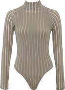 HOUSE OF CB Rowena Rib Bodysuit