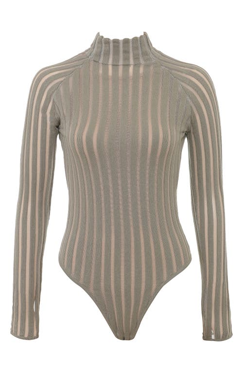 HOUSE OF CB HOUSE OF CB ROWENA RIB BODYSUIT