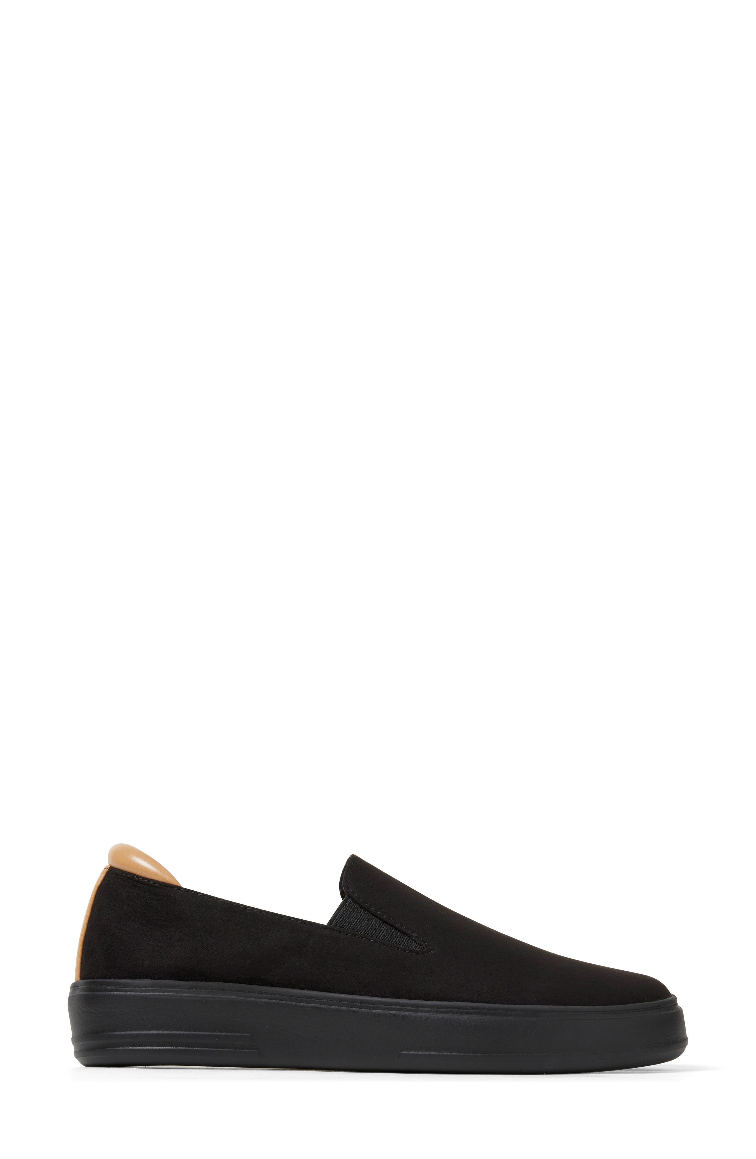 DEARFOAMS Sophie Slip-On Sneaker, Alternate, color, Black Suede