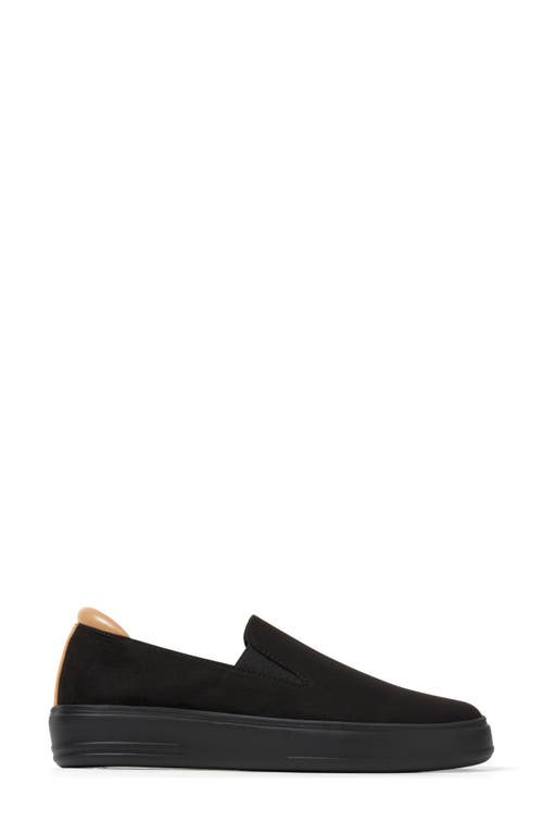 Dearfoams Sophie Slip-on Sneaker In Black
