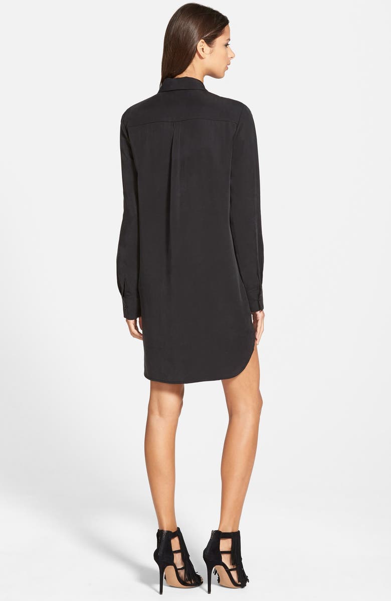 WAYF Button Front Shirtdress, Alternate, color, 