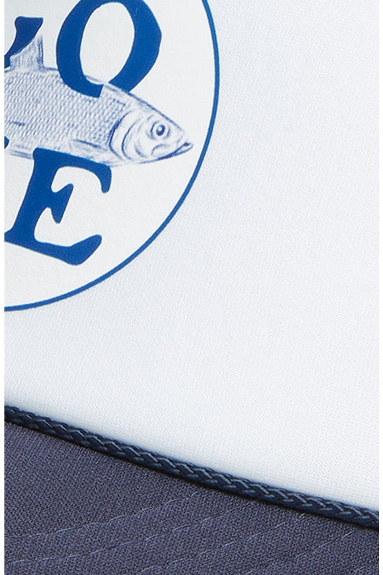 Gone Fishin Baseball Cap, Alternate, color, NAVY SPLIT