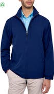 CONSTRUCT Regular Fit Solid Recycled Performance Golf Jacket