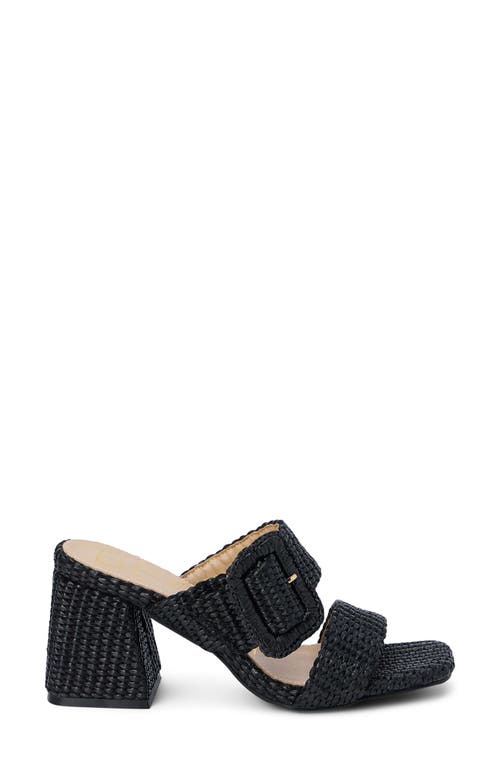 Beach By Matisse Lucy Block Heel Sandal In Black
