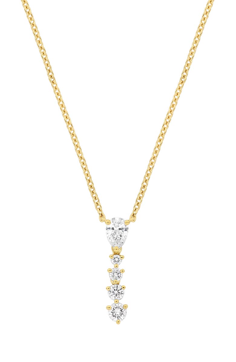Bony Levy Audrey Diamond Y-Necklace, Main, color, 18K Yellow Gold