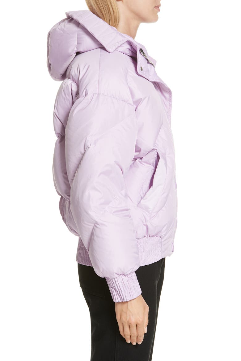 Dunlope Hooded Down Puffer Coat, Alternate, color, MAURI CRISTAL