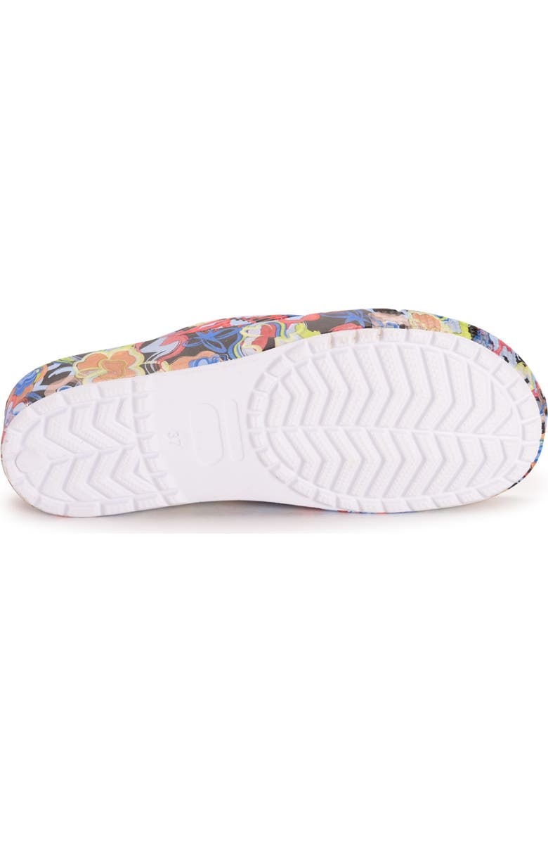MUK LUKS Spa Day Sandal, Alternate, color, Graffiti Floral
