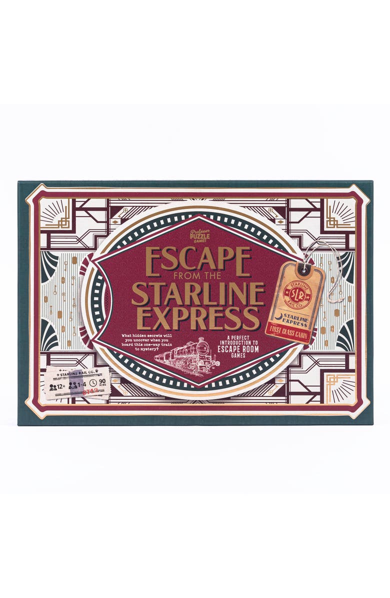 Professor Puzzle Escape Starline Express 2nd Ed Escape Room Game, Alternate, color, Multicolored