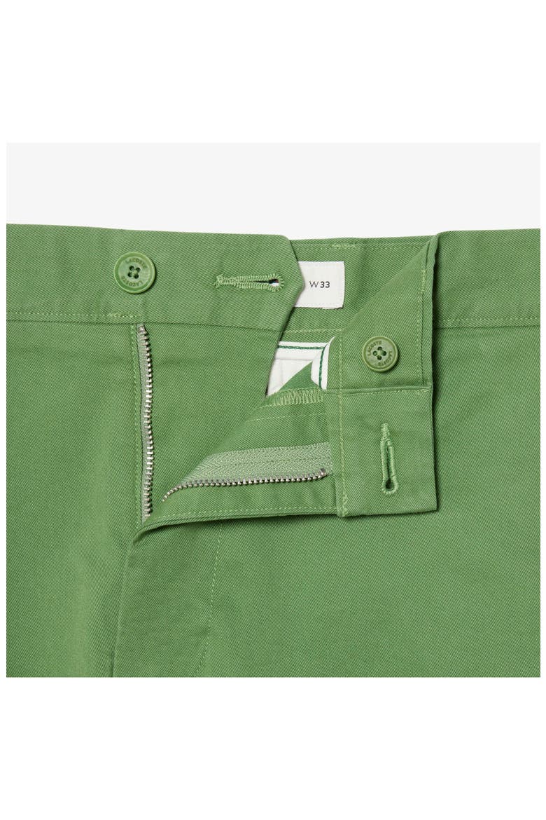 Twill Bermuda Chino Shorts, Alternate, color, LAMBS LETTUCE