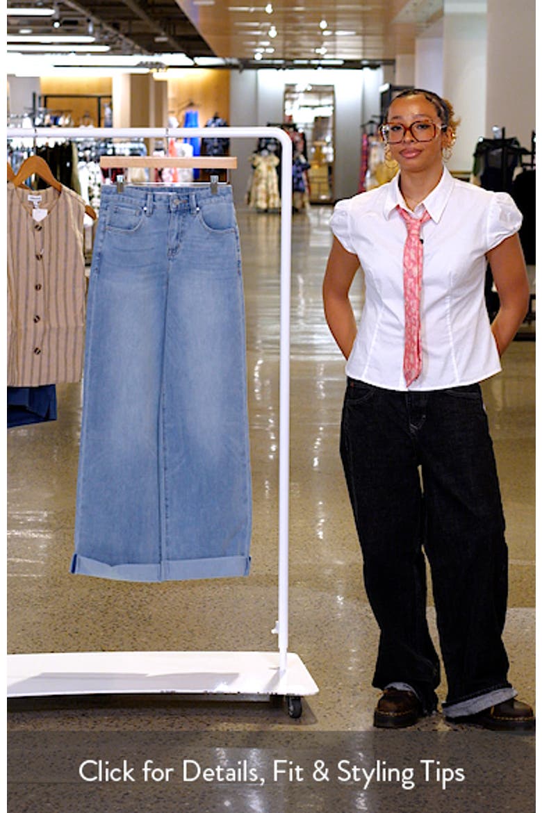 Cuffed Straight Leg Jeans video
