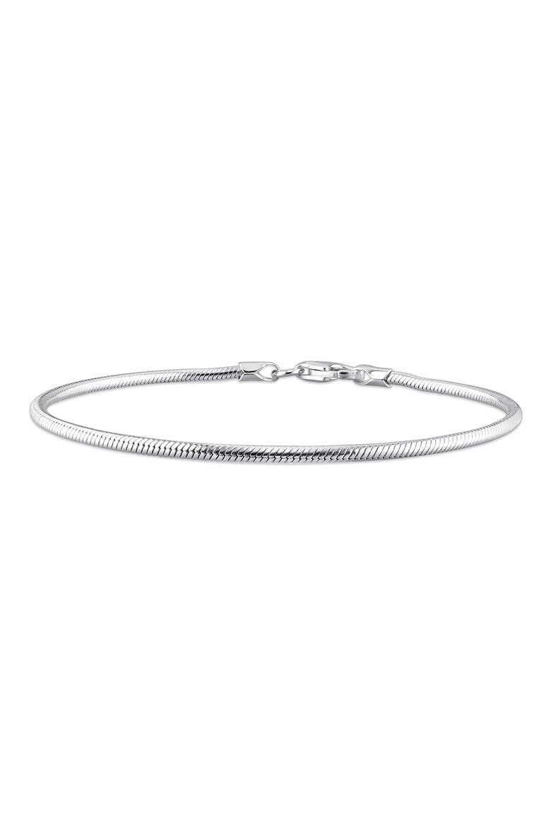 Snake Chain Necklace, 1.90mm, Main, color, SILVER