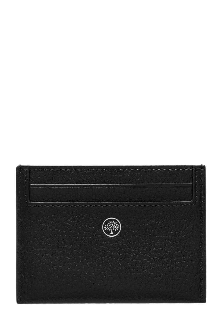 Leather Card Case, Alternate, color, Black