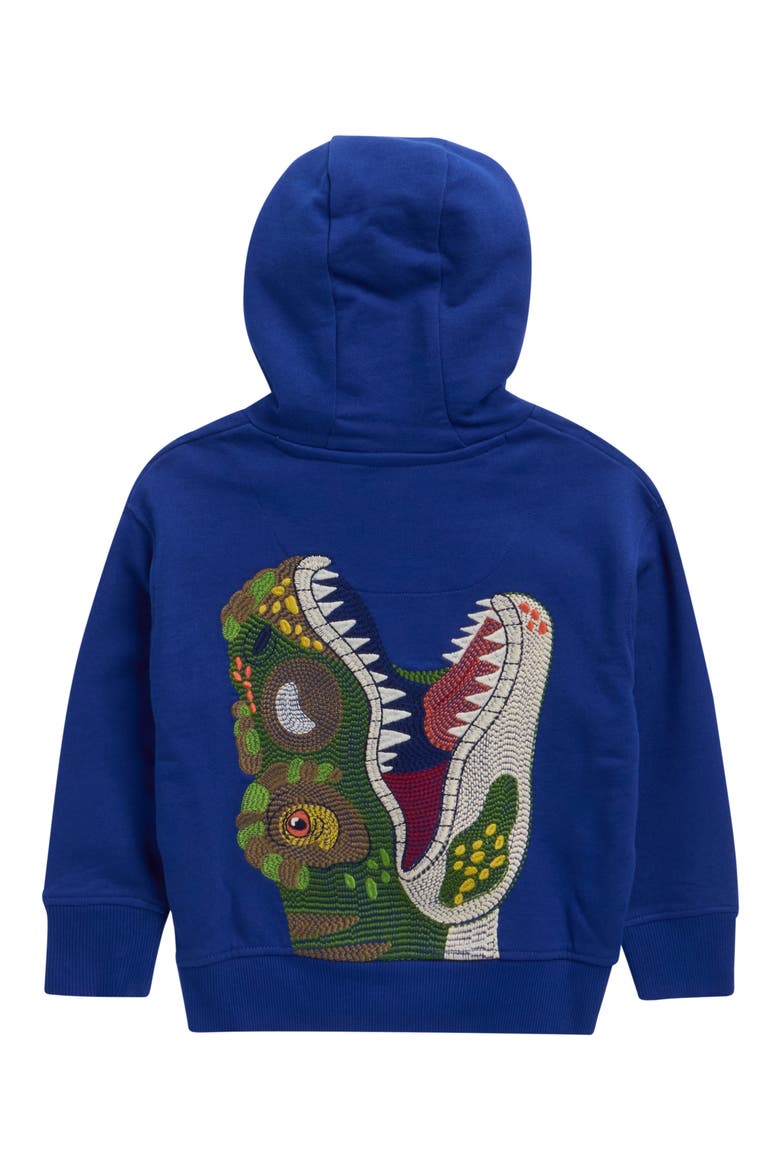 Kids' Superstitch Hoodie, Alternate, color, BLUE DINO