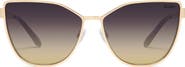 QUAY 55mm In Pursuit Cat Eye Sunglasses