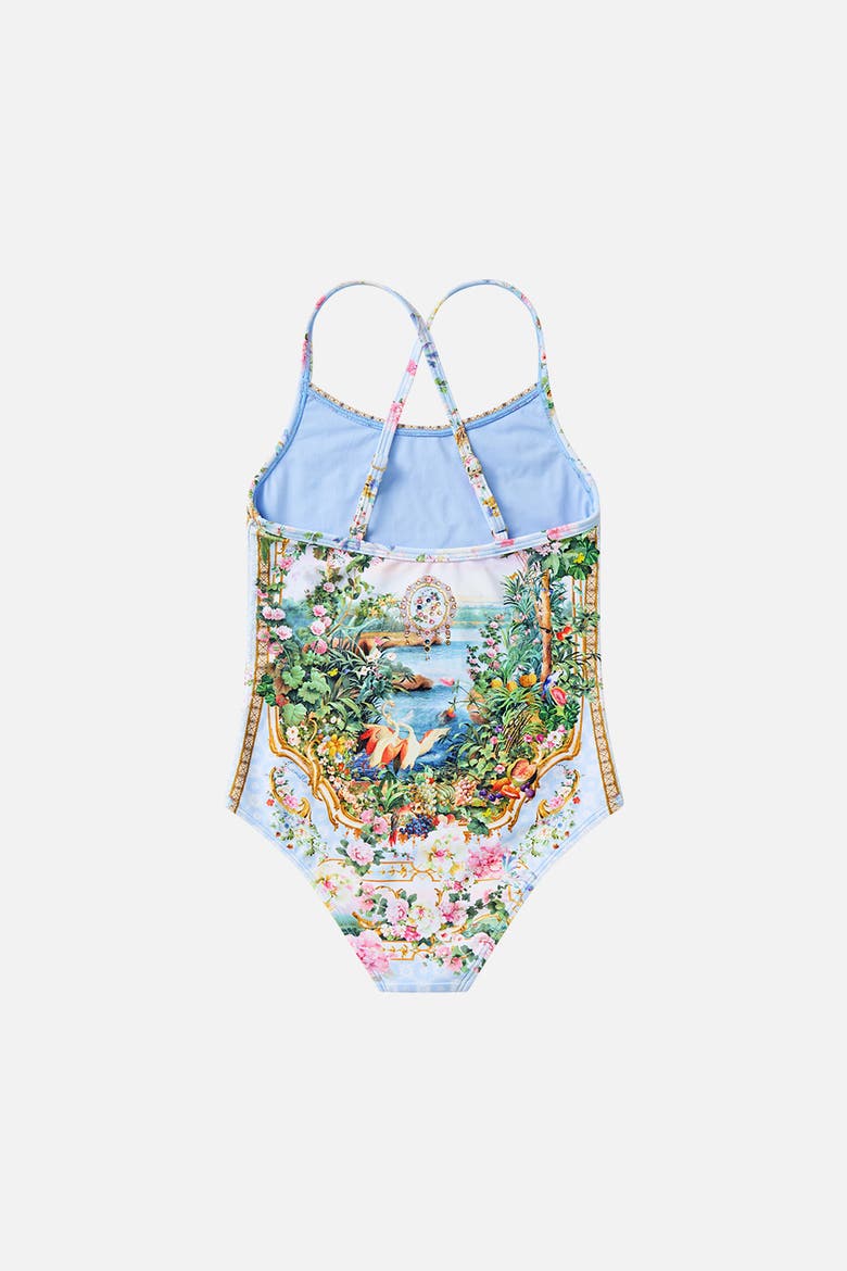 Kids Round Neck One Piece, Alternate, color, Sisi Society