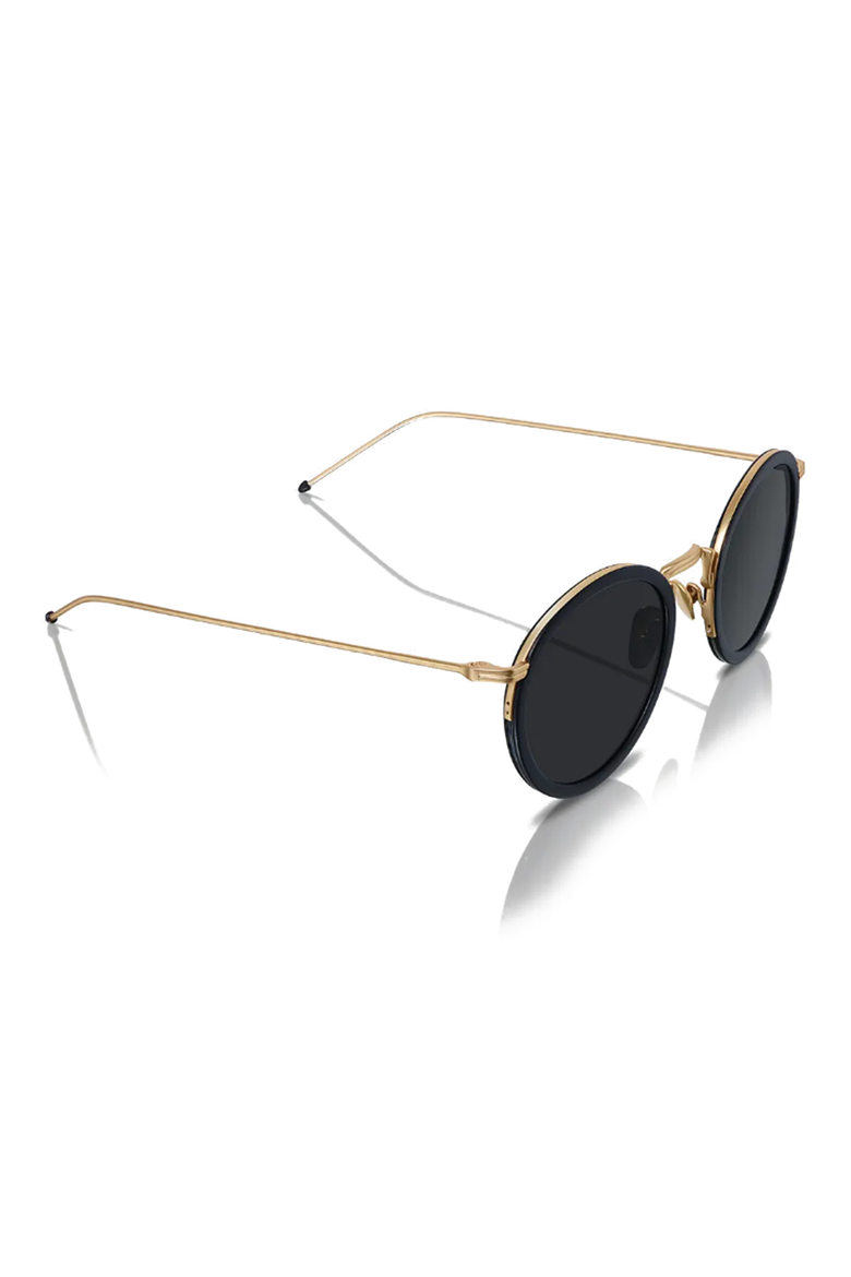 Coco Round Sunglasses, Alternate, color, Black