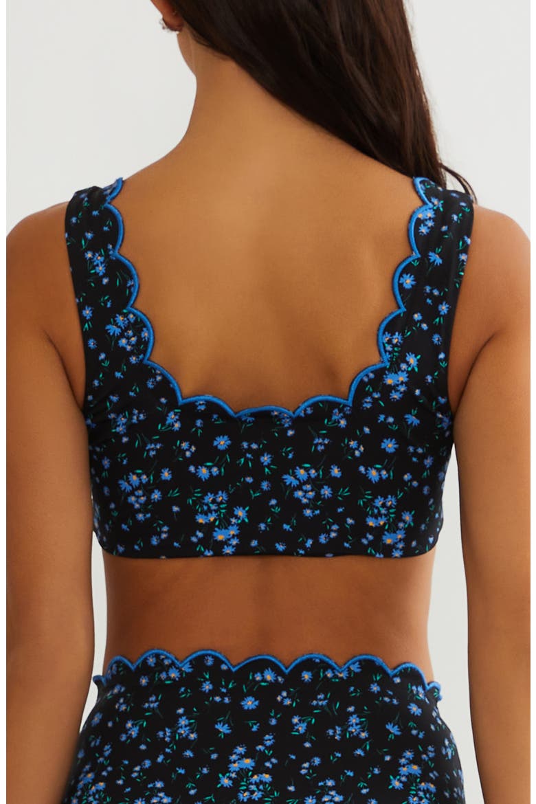 Madison Scalloped Crop Swimsuit Top, Alternate, color, WILD BLUEBELL