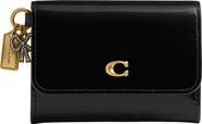 COACH Essential Leather Flap Card Holder