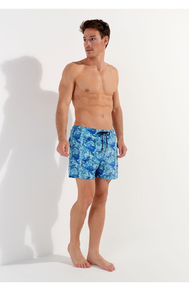 HOM Tartane Beach Boxer, Alternate, color, Blue Print