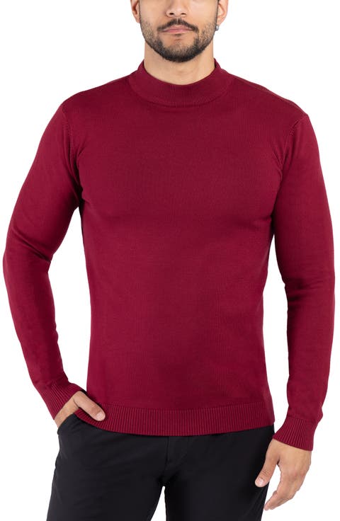 Core Mock Neck Knit Sweater