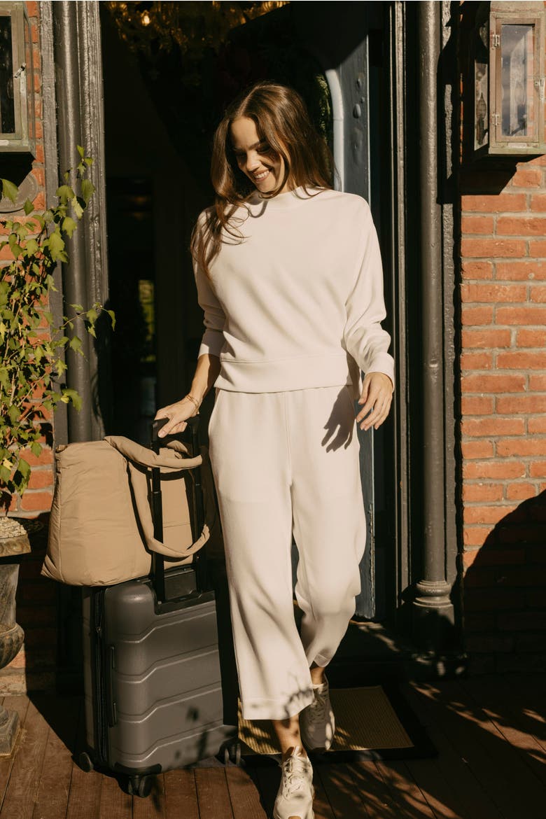 The Clubhouse Travel Pant, Alternate, color, Cream
