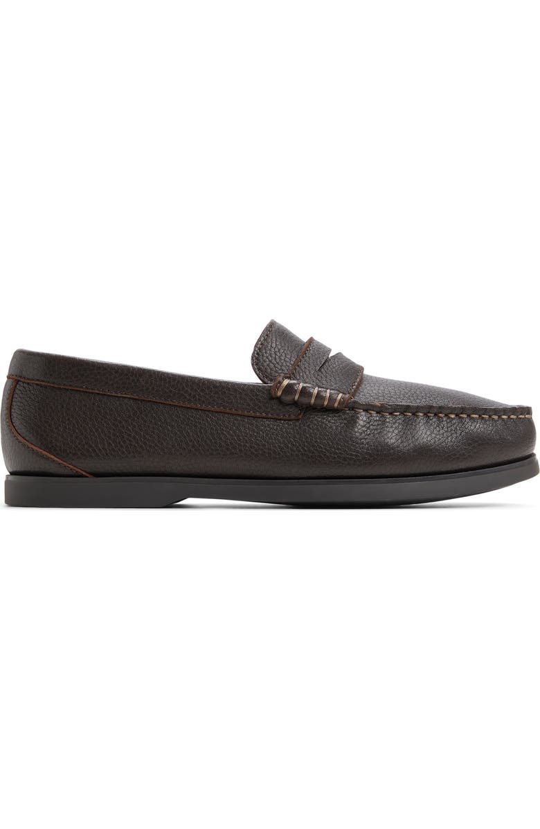 Brooks Brothers Eastport Penny Loafer, Alternate, color, Dark Brown