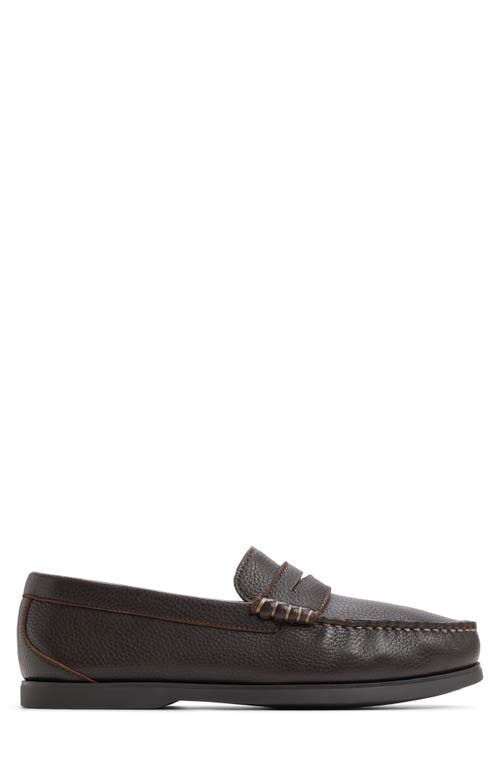 Brooks Brothers Eastport Penny Loafer In Brown