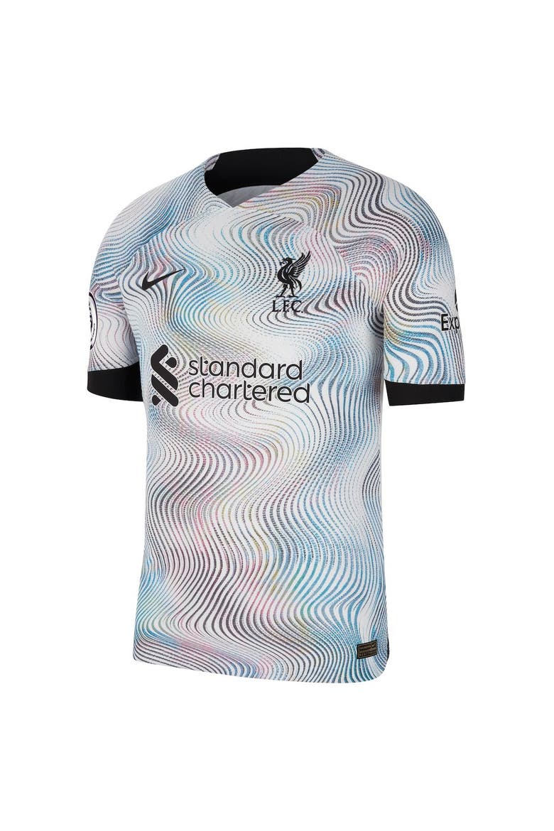 Men's Nike White Liverpool 2022/23 Away Vapor Match Authentic Jersey, Alternate, color, White
