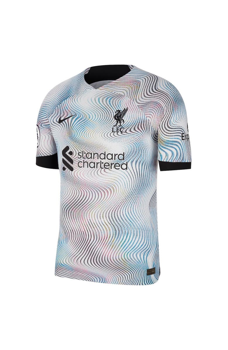 Nike Men's Nike White Liverpool 2022/23 Away Vapor Match Authentic Jersey, Alternate, color, 