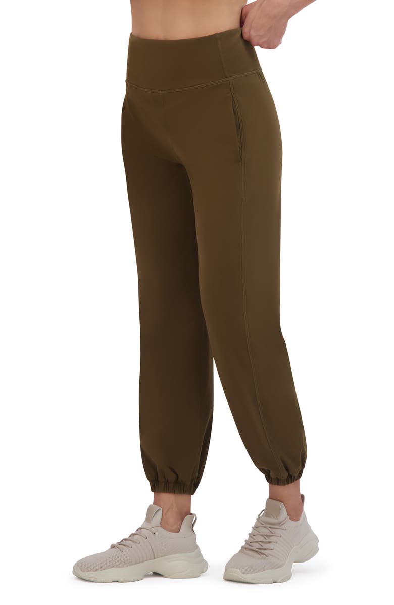 SAGE COLLECTIVE Skinny Performance Joggers, Alternate, color, Desert Palm