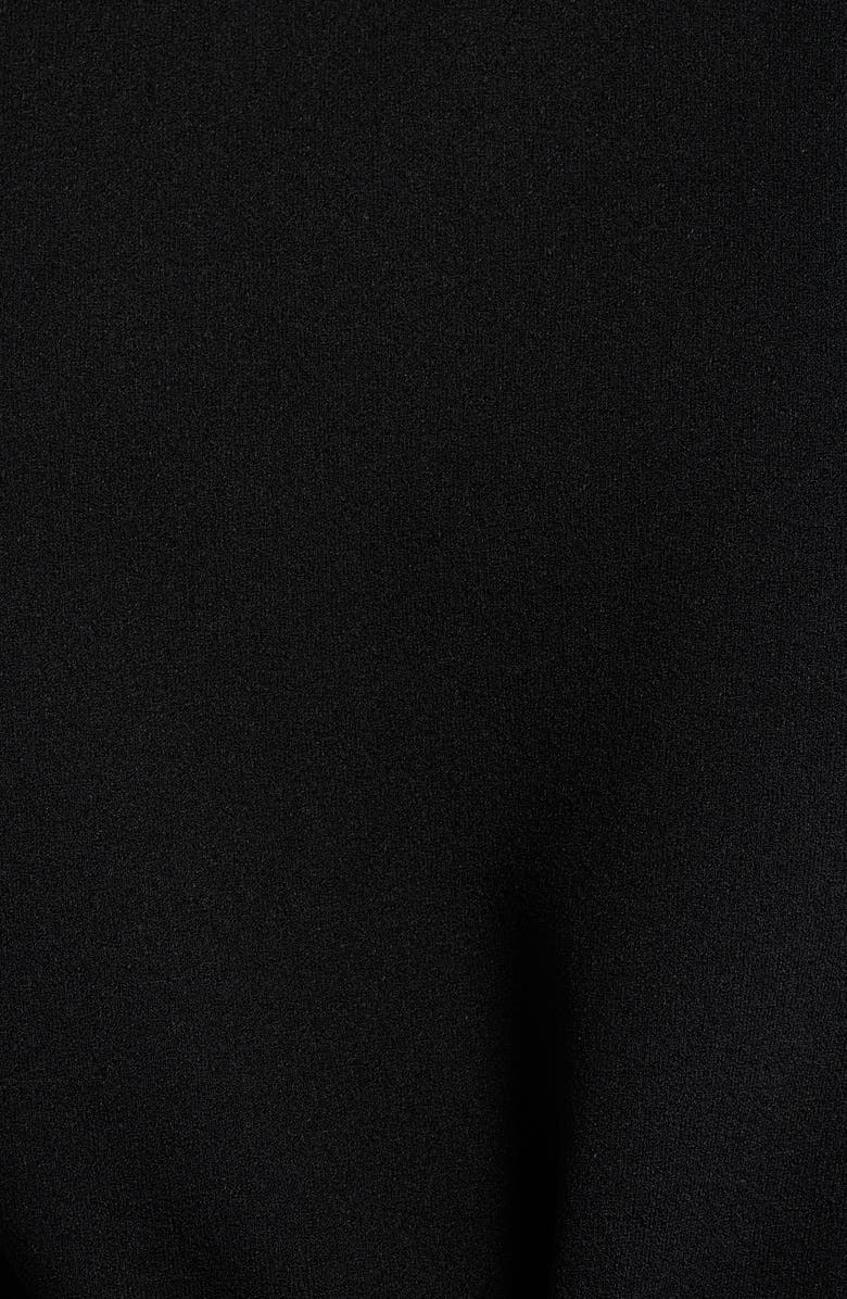 Anne Klein Layered Bateau Neck Knit Top, Alternate, color, Anne Black