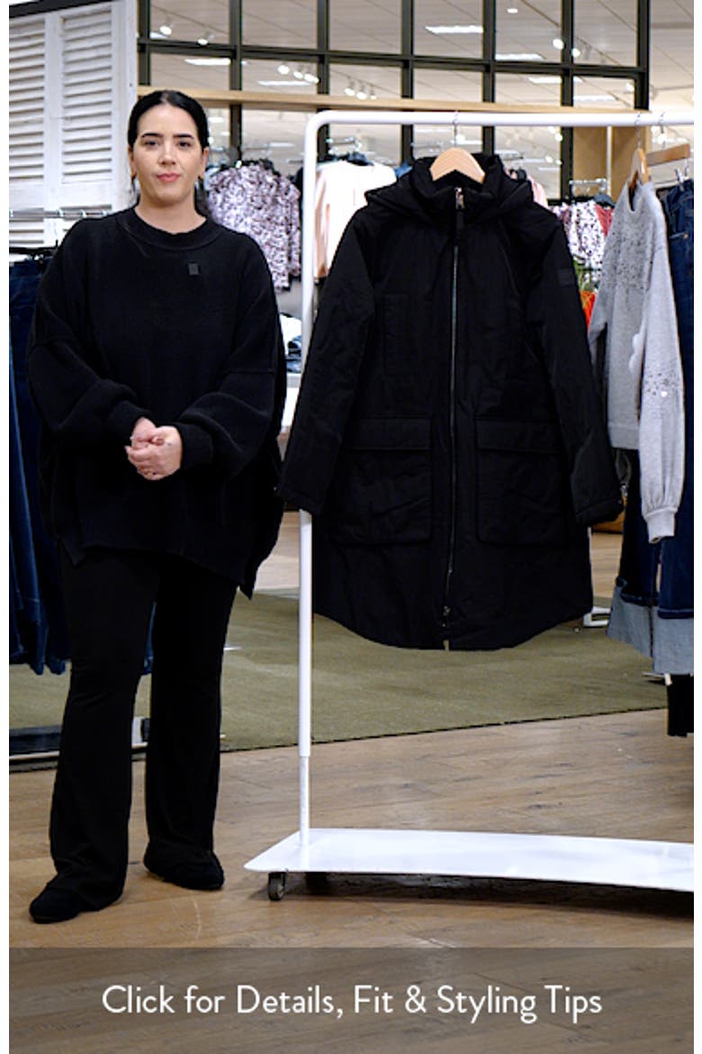 Memory Nylon Long Hooded Jacket video