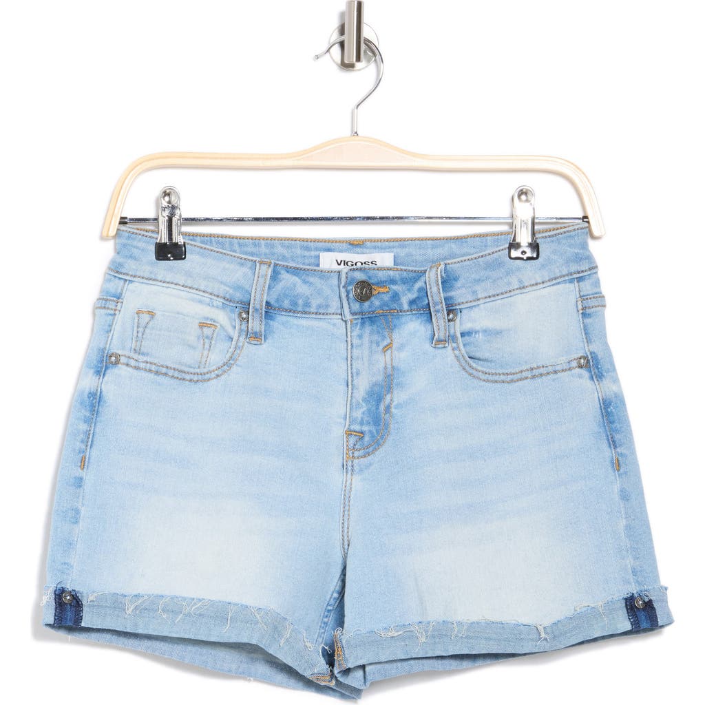 Shop Vigoss Cuffed Denim Shorts