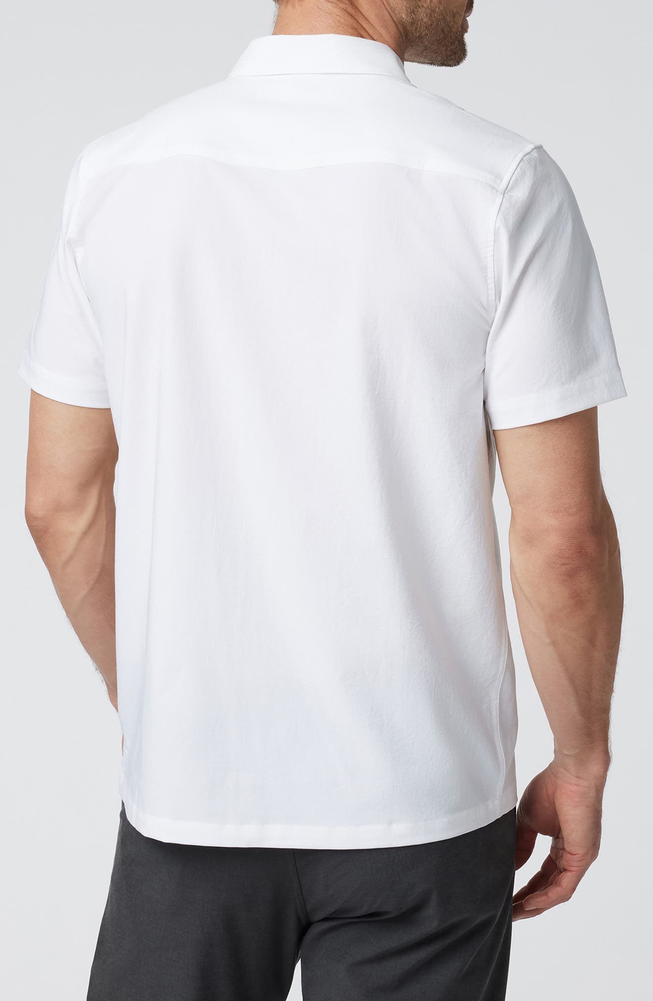 Manhattan Short Sleeve Button-Up Shirt - image 4