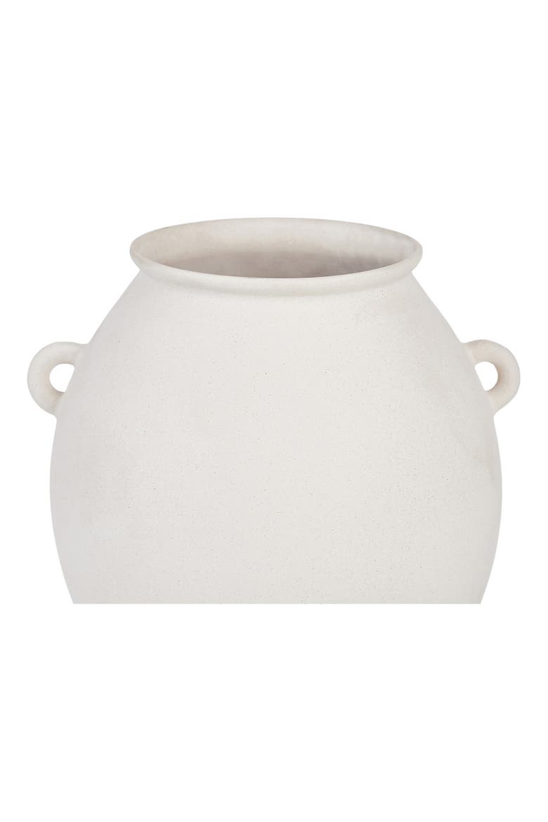 Yelva Stoneware Vase, Alternate, color, MATTE OFF-WHITE FINISH