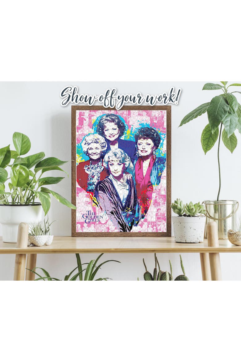 The Golden Girls Puzzle For Adults And Kids | 1000 Piece Jigsaw Puzzle, Alternate, color, Multi-Color