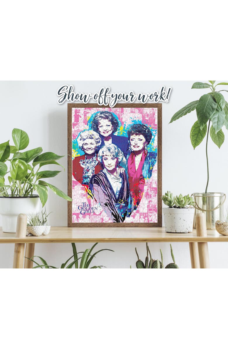 Toynk The Golden Girls Puzzle For Adults And Kids | 1000 Piece Jigsaw Puzzle, Alternate, color, Multi-Color