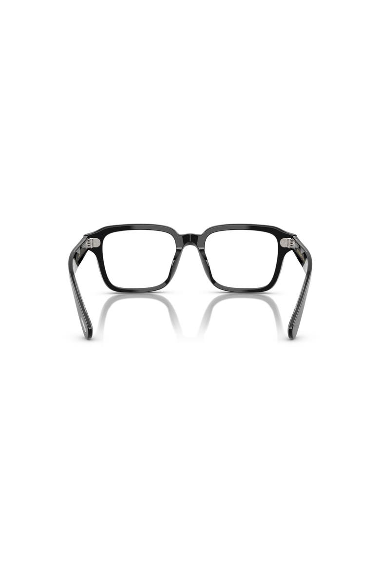 51mm Rectangle optical glasses, Alternate, color, Black