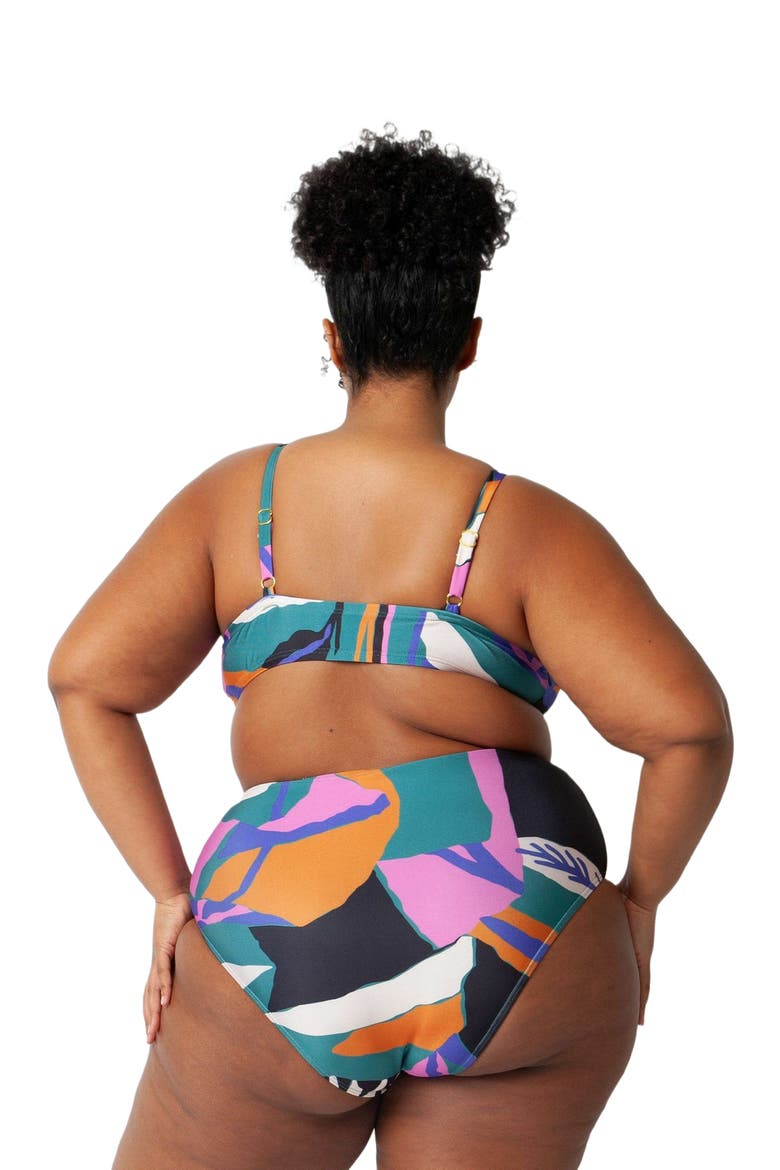 Vista Bikini Swimsuit Top, Alternate, color, Lush