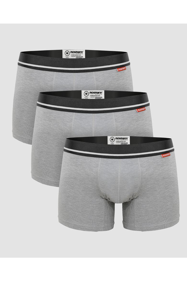 Men's 3-Pack Boxers, Main, color, Grey
