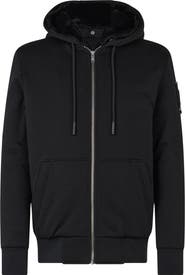 Moose Knuckles Classic Bunny Fleece Jacket with Removable Faux Fur Lining