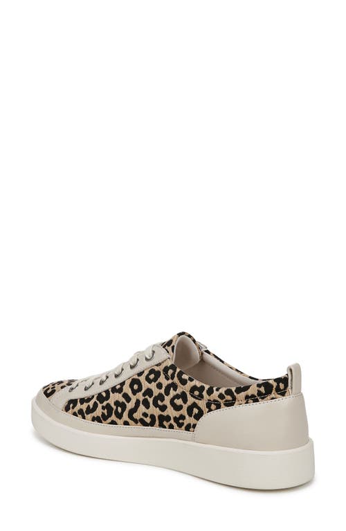 Vionic Winny Low Top Sneaker In Natural Leopard
