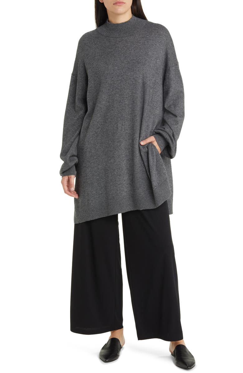 Masai Copenhagen Fralla Oversize Mock Neck Sweater, Main, color,