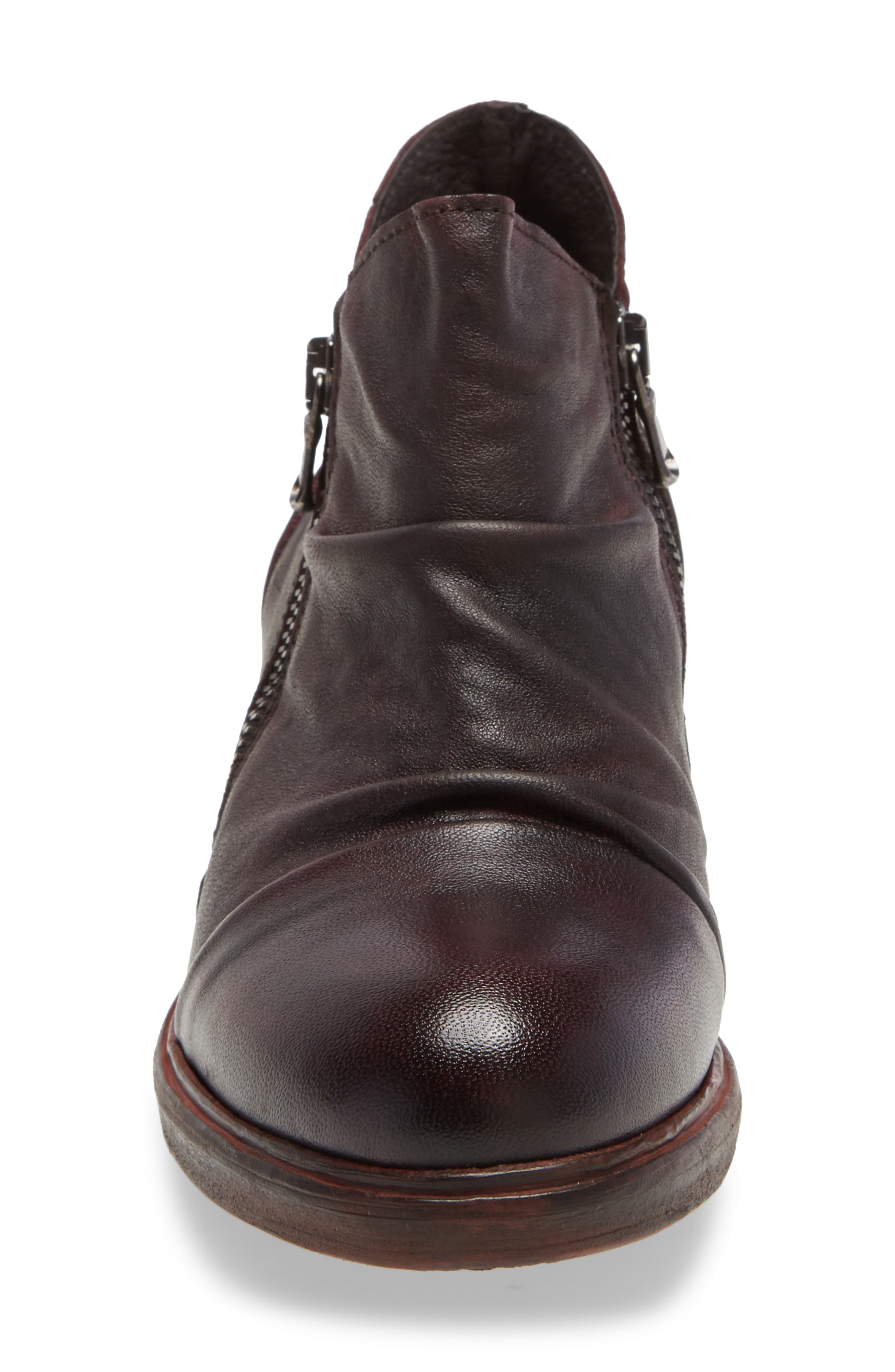 Parnell Bootie, Alternate, color, BURGUNDY LEATHER