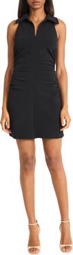 Donna Morgan Collared Zip Dress