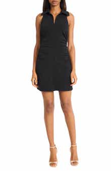 Donna Morgan Collared Zip Dress