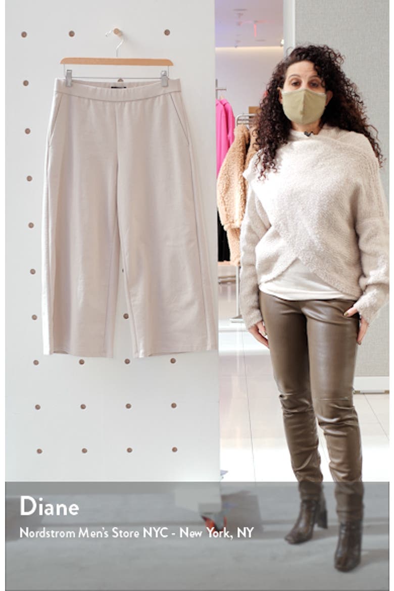 Crop Wide Leg Pants video