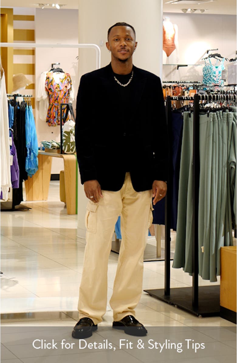 Chambers Cotton Velvet Suit Jacket, sales video thumbnail