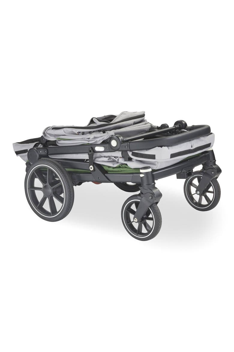 Caravan Coupe v2 Stroller Wagon, Alternate, color, GREY/BLACK